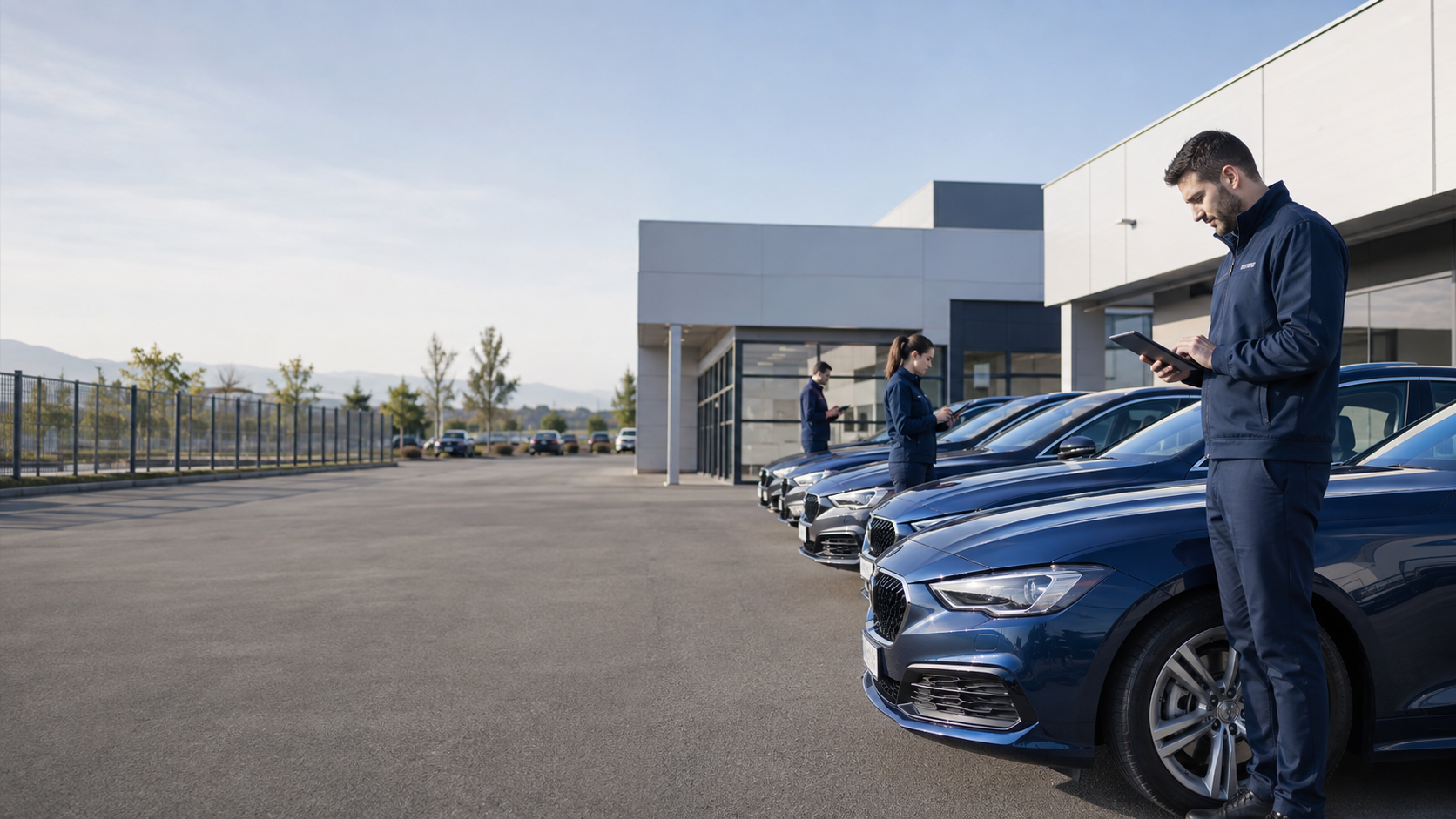 Operazioni automotive presso una concessionaria